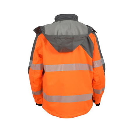 VIZWELL VWJK267 Reflektörlü Softshell Teknik İş Montu