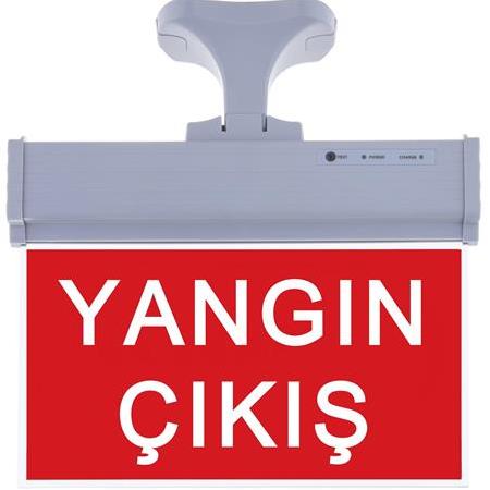 Çift Yönlü Acil Yönlendirme Armatürü YANGIN ÇIKIŞ