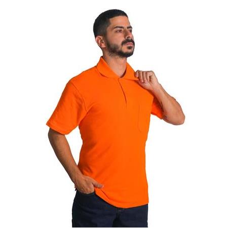EKŞİOĞLU Logolu Baskılı Polo Yaka Open-End Tişört