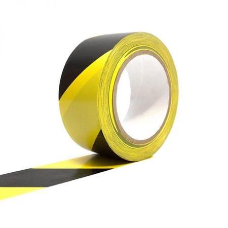 EKŞİOĞLU Sarı-Siyah Yer İşaretleme Bandı 5 cm x 22 metre
